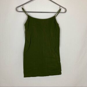 Stretchy green tank  
